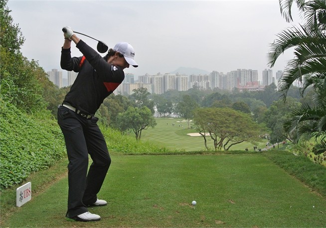 Rory McILROY à l'UBS Hong-Kong Open